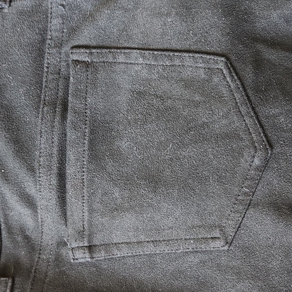 HQP black stretch moto jeggings - Picture 7 of 11